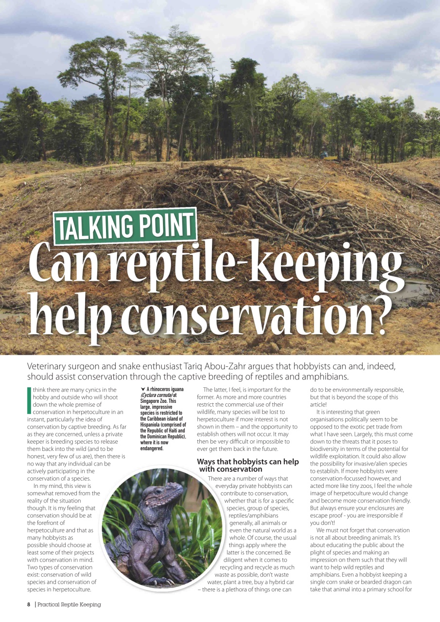 Practical Reptile Keeping Preview Pages