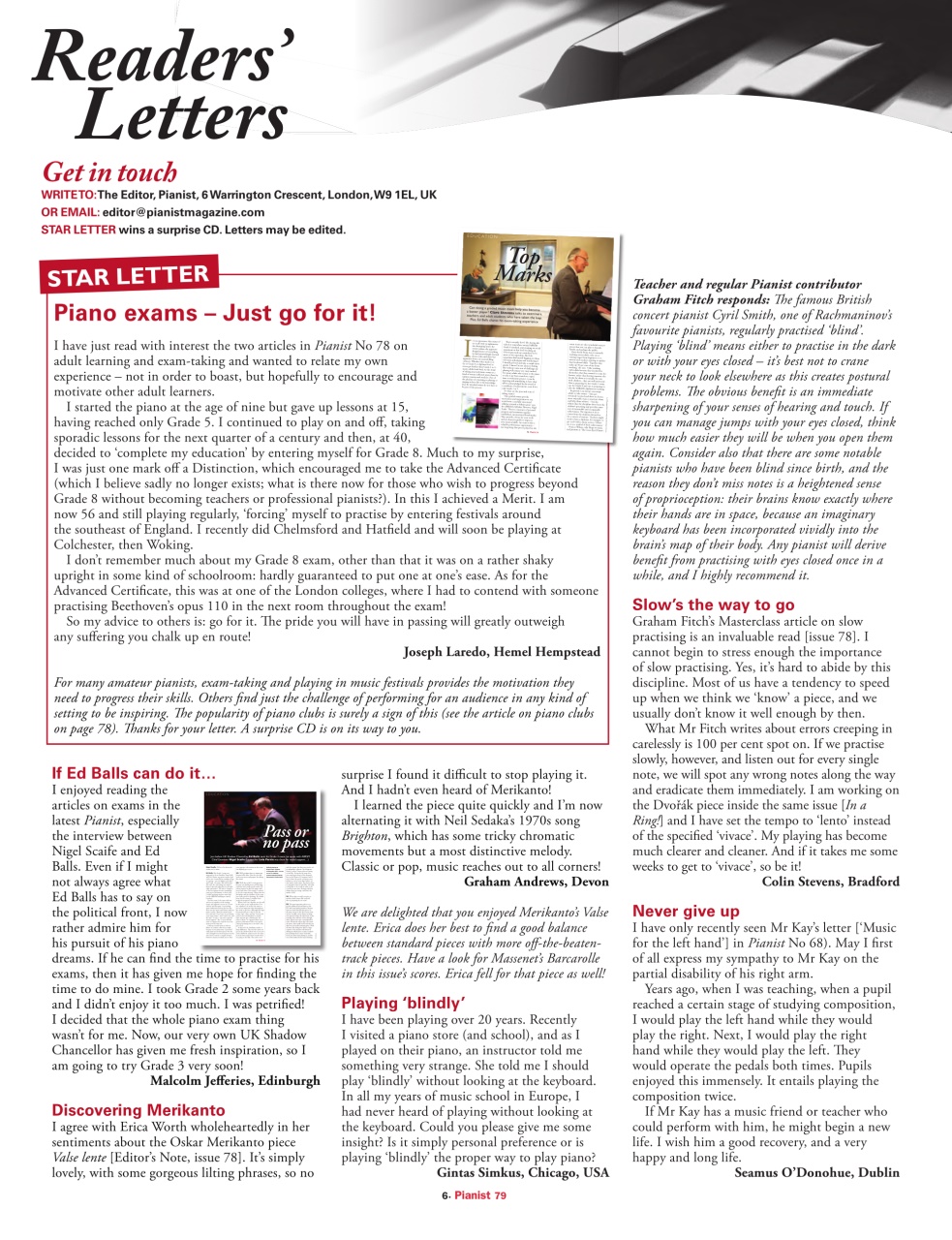 Pianist Preview Pages