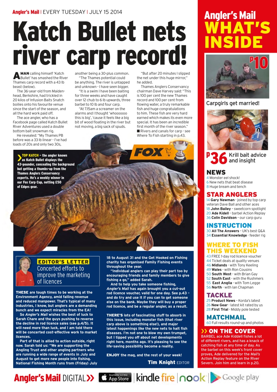 Anglers Mail Preview Pages