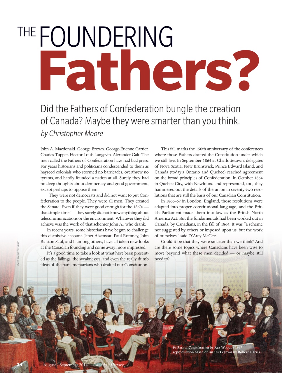 Canada's History Preview Pages