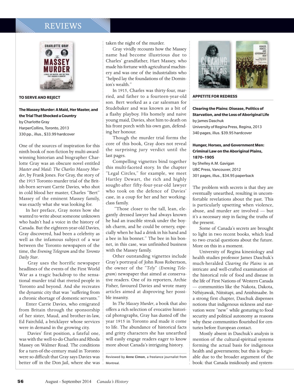 Canada's History Preview Pages
