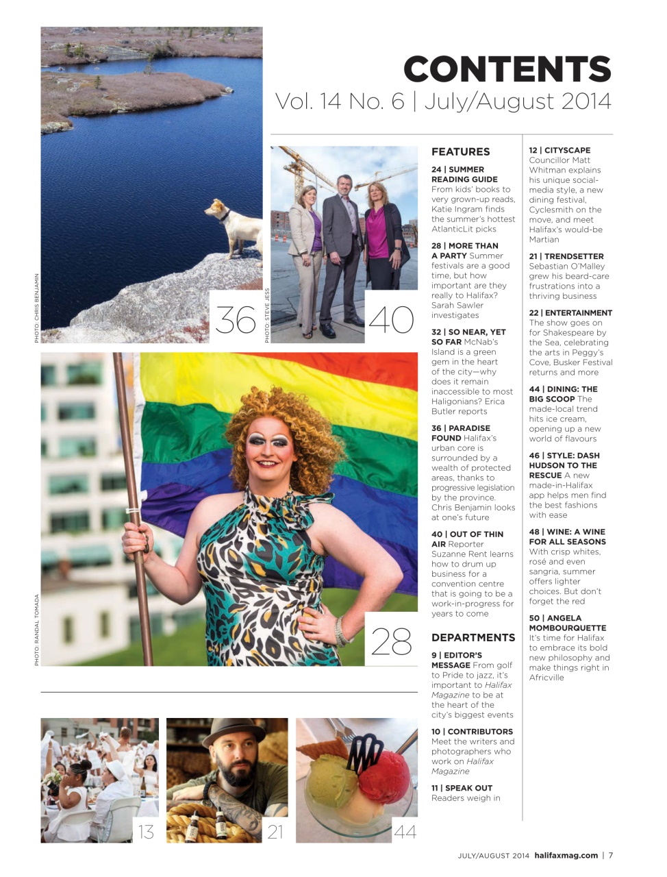 Halifax Magazine Preview Pages