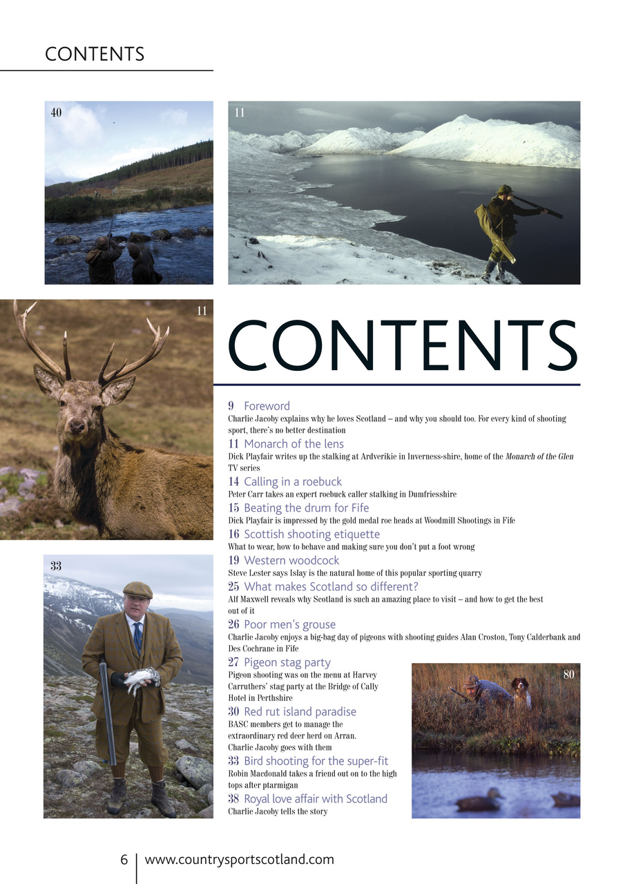 Shoot in Scotland Preview Pages