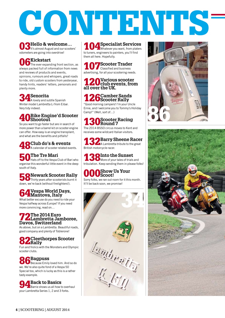 Scootering Preview Pages