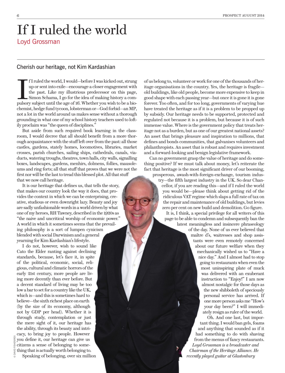 Prospect Magazine Preview Pages