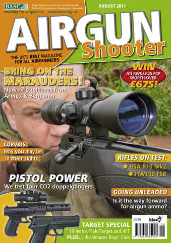 Airgun Shooter issue August 2011
