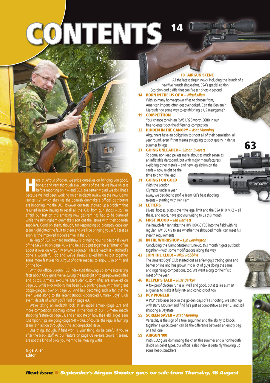 Airgun Shooter Preview Pages