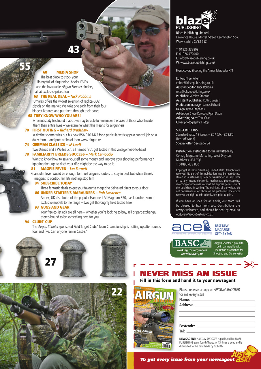 Airgun Shooter Preview Pages
