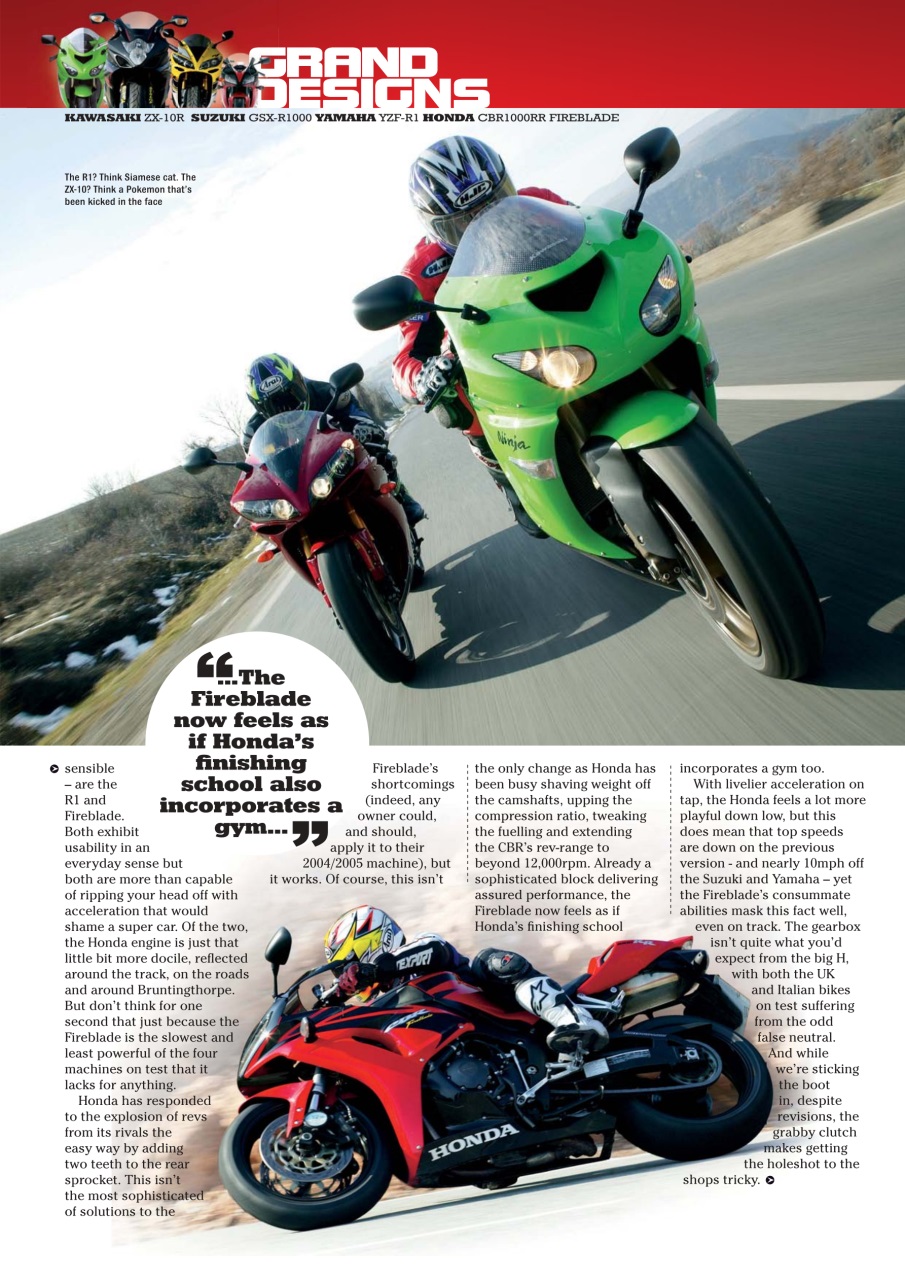 Superbike Magazine Preview Pages