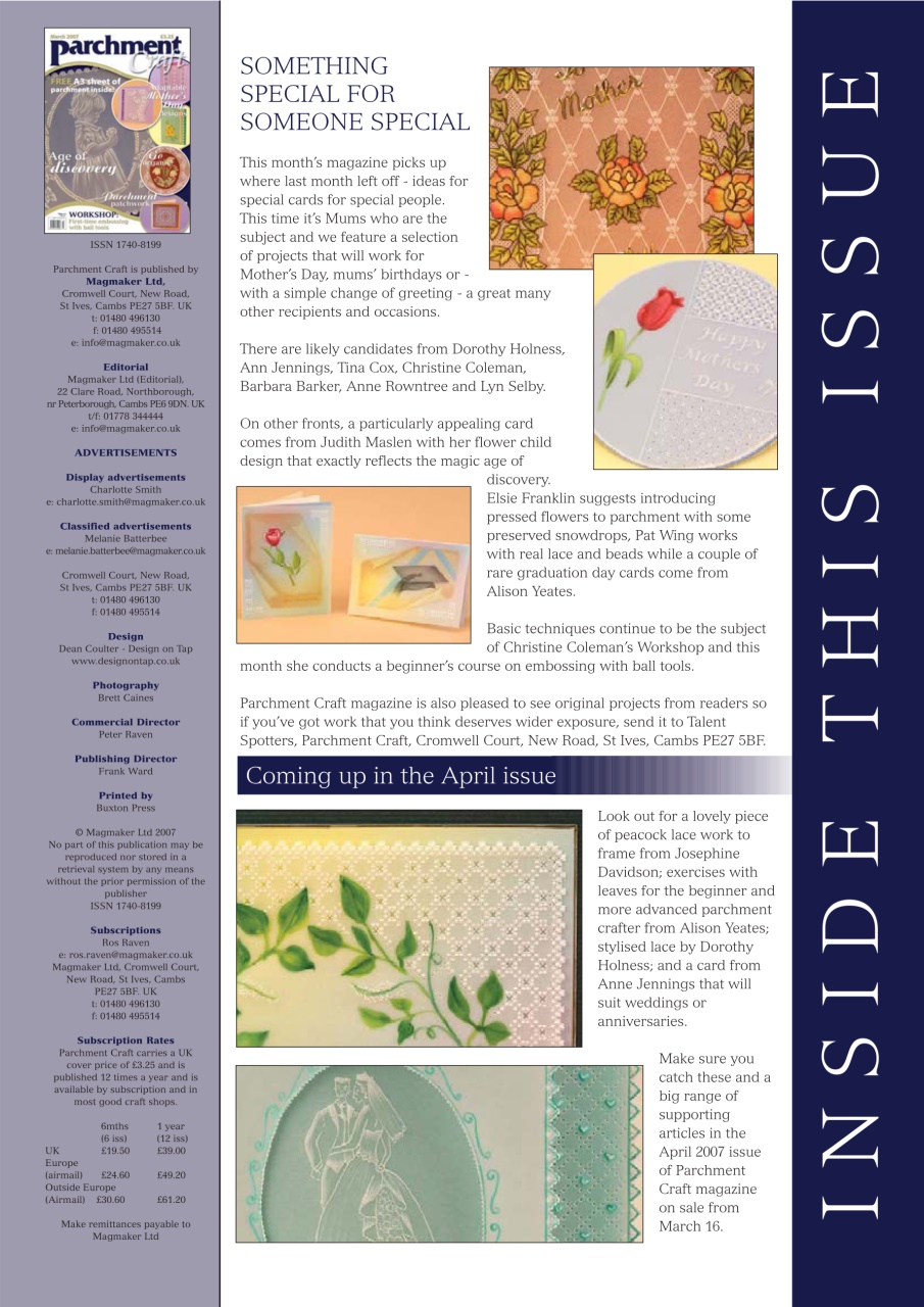 Parchment Craft Preview Pages