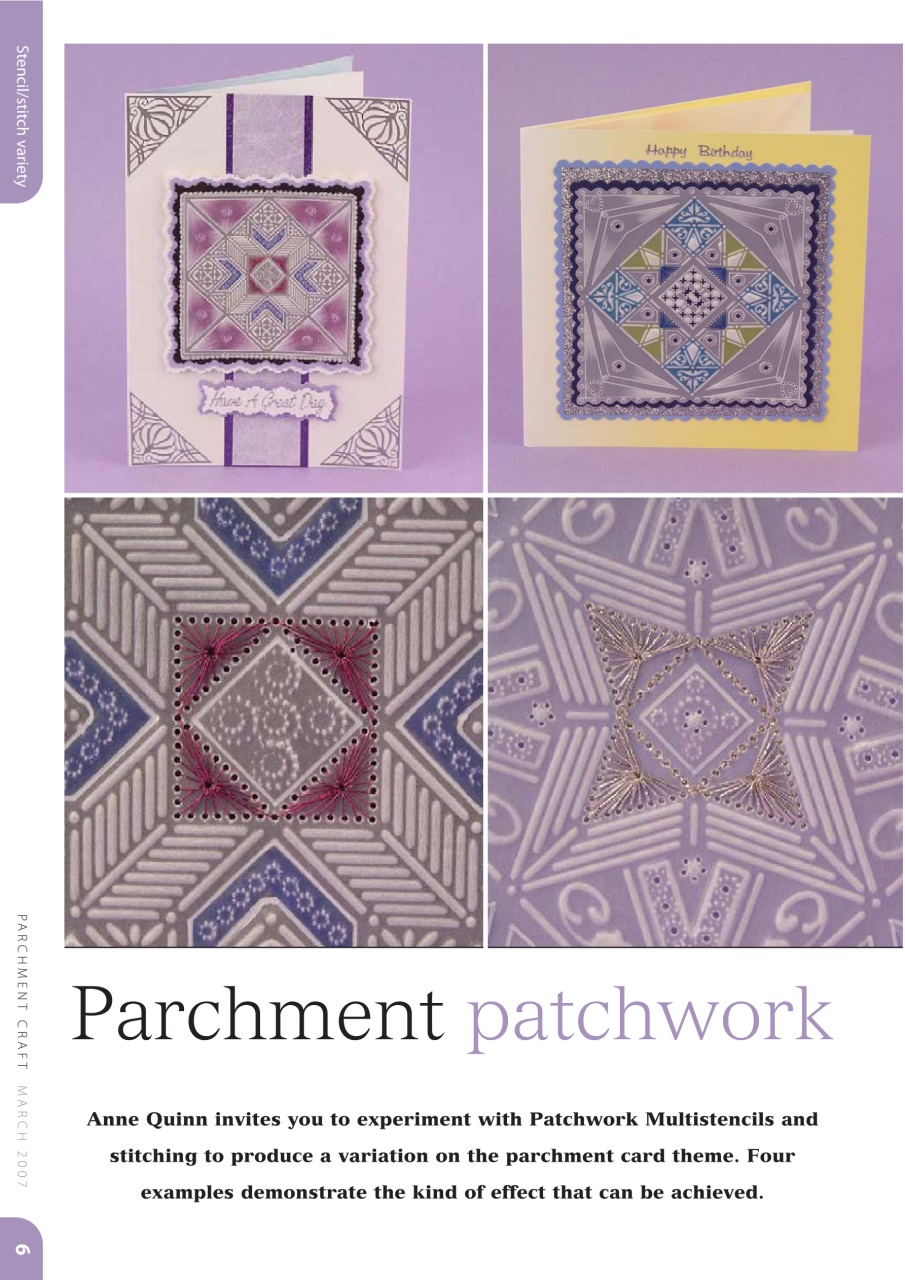 Parchment Craft Preview Pages