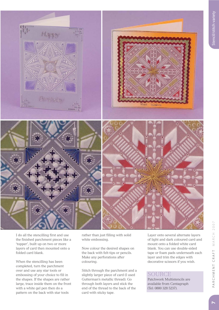 Parchment Craft Preview Pages