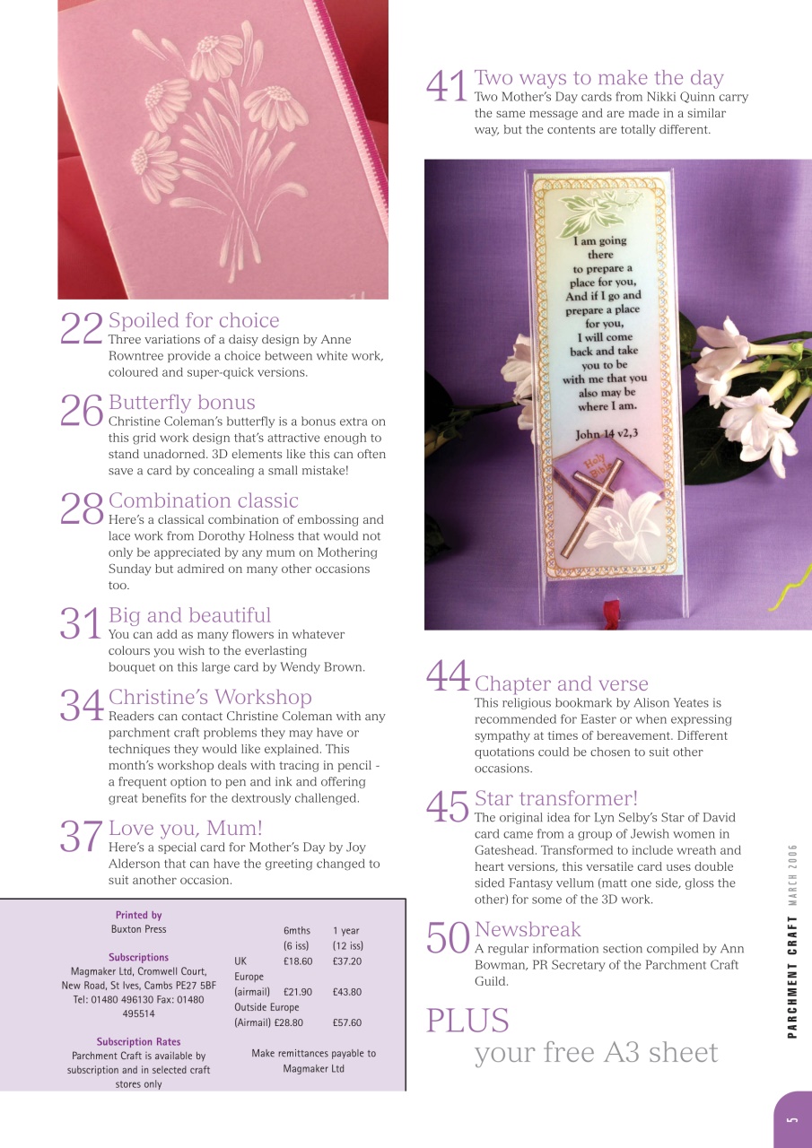 Parchment Craft Preview Pages