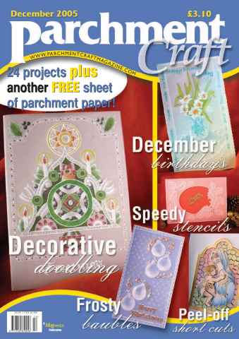 Parchment Craft issue December 2005