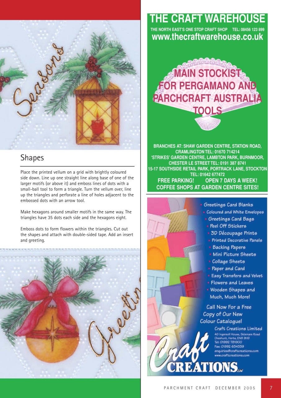 Parchment Craft Preview Pages