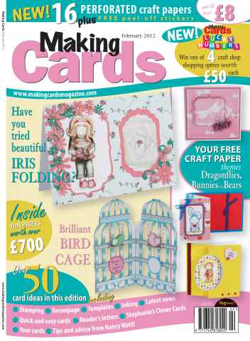 Making Cards & Papercraft issue February 2012