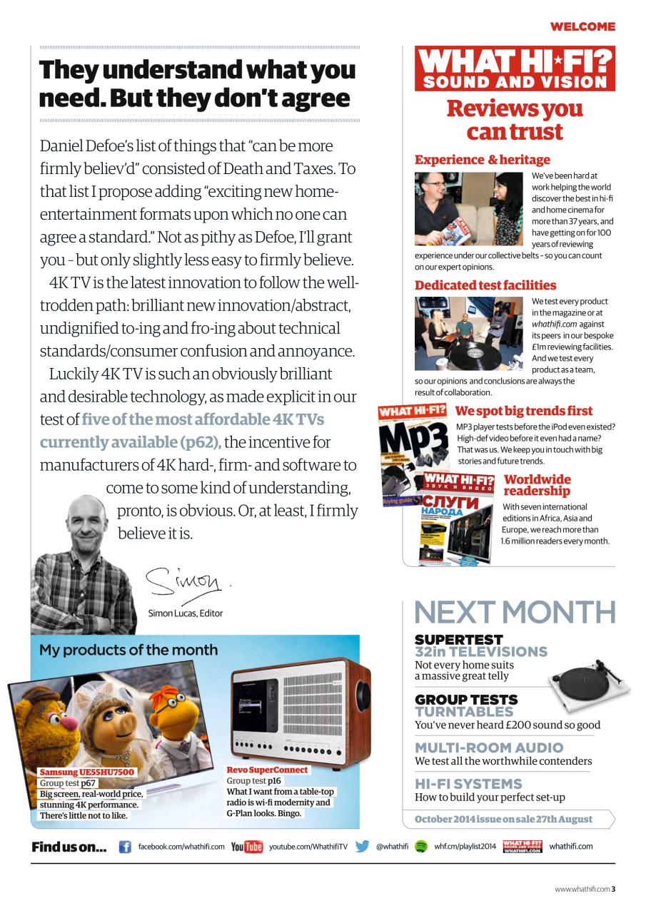 What HiFi Preview Pages