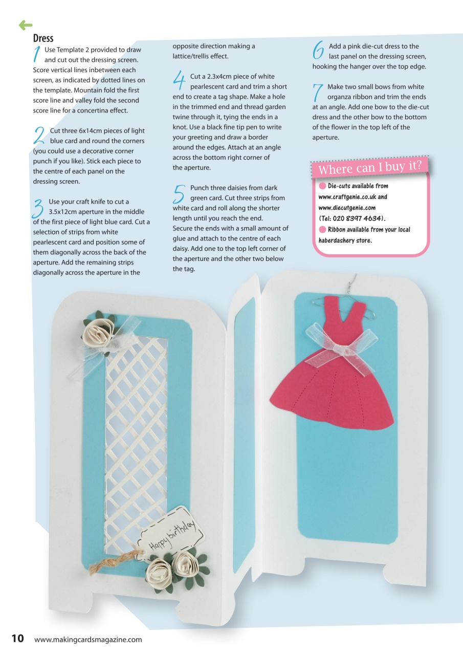 Making Cards & Papercraft Preview Pages