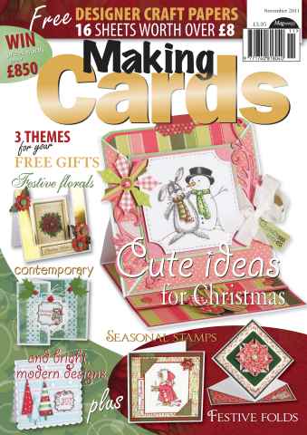 Making Cards & Papercraft issue November 2011