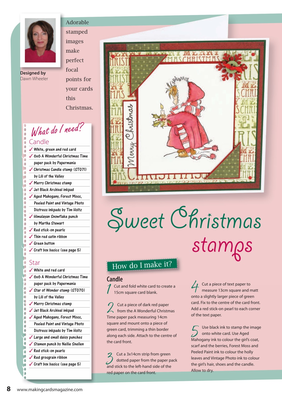 Making Cards & Papercraft Preview Pages