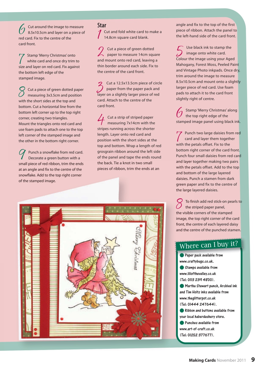 Making Cards & Papercraft Preview Pages