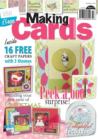 Making Cards & Papercraft issue October 2011