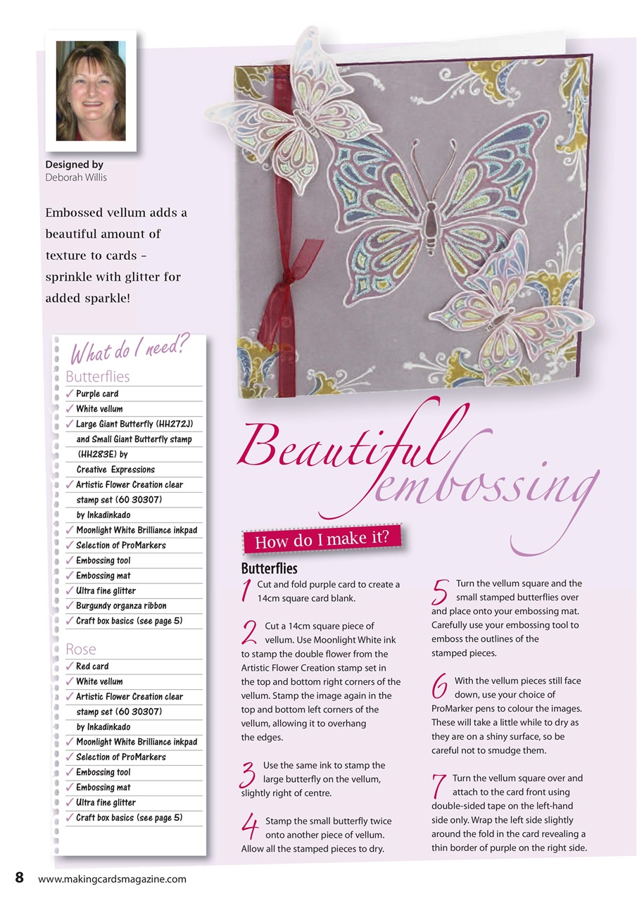 Making Cards & Papercraft Preview Pages