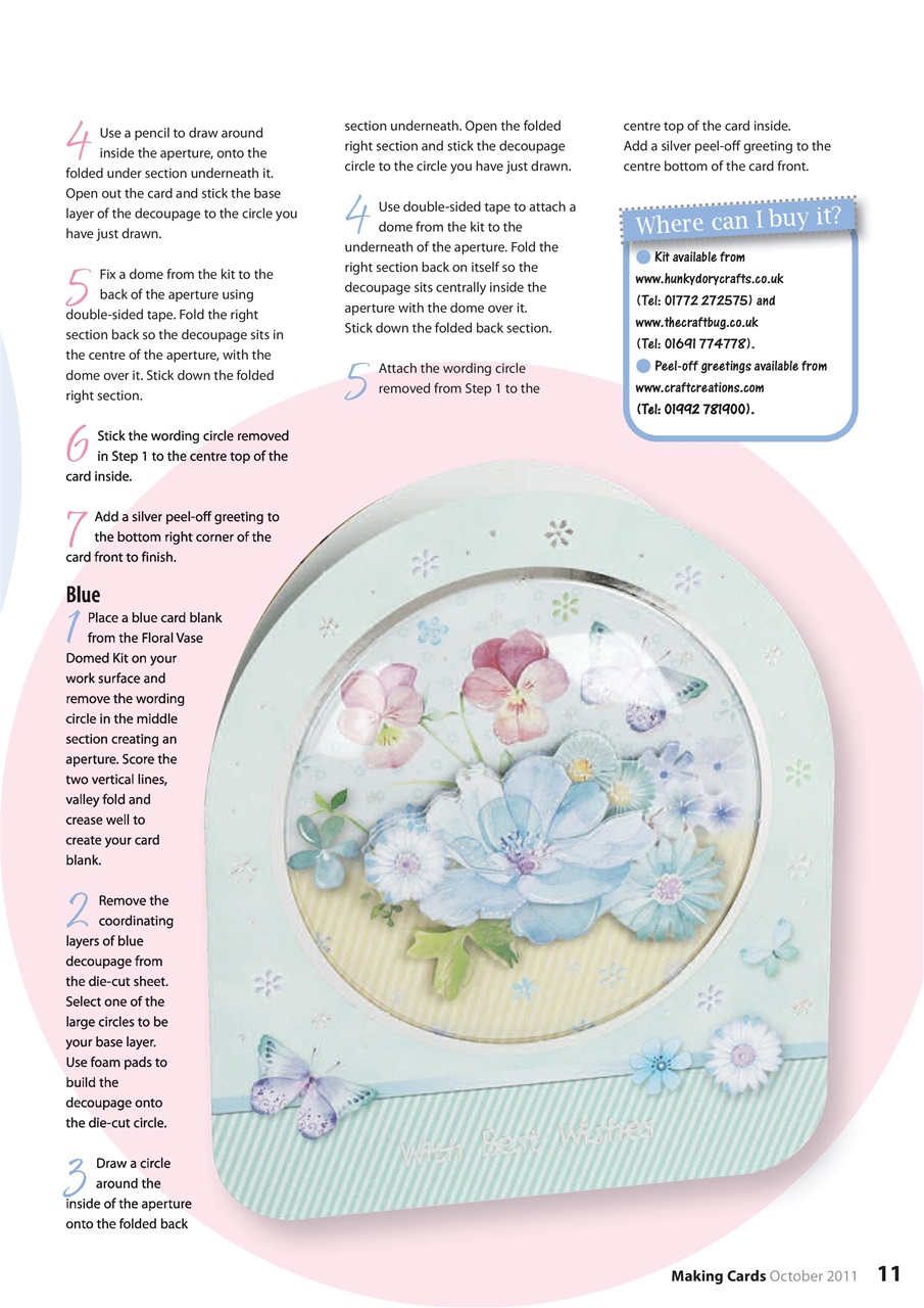 Making Cards & Papercraft Preview Pages