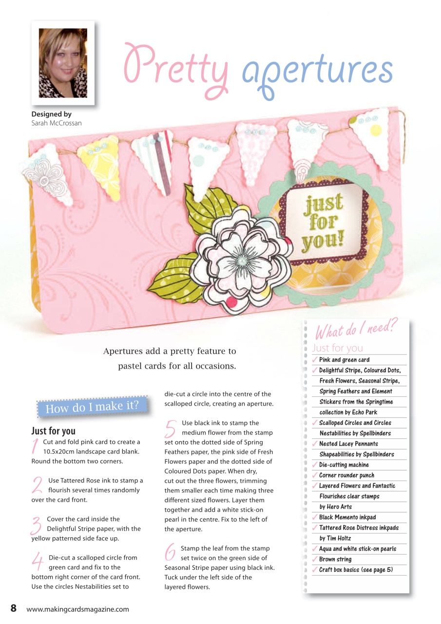 Making Cards & Papercraft Preview Pages