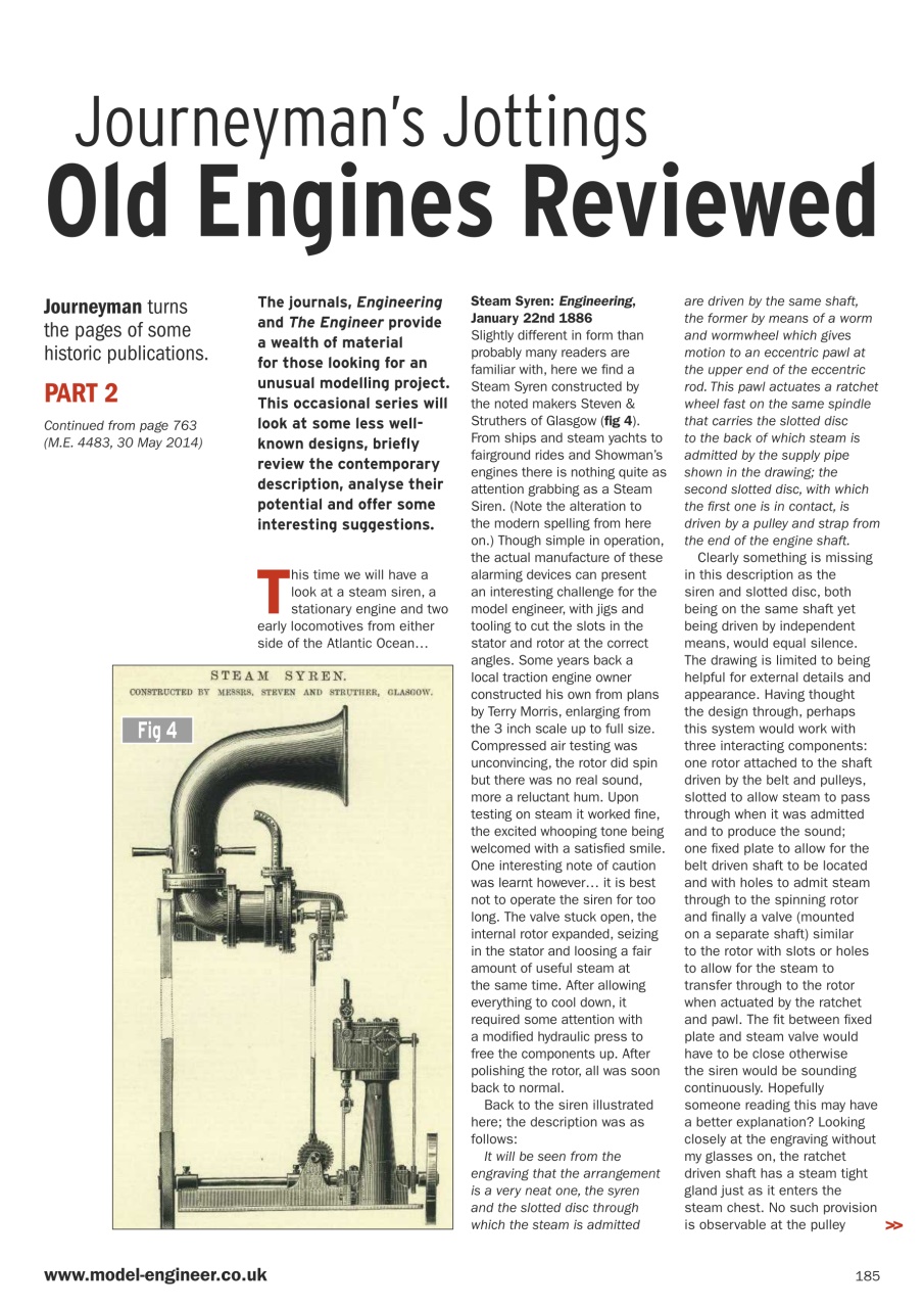 Model Engineer Preview Pages