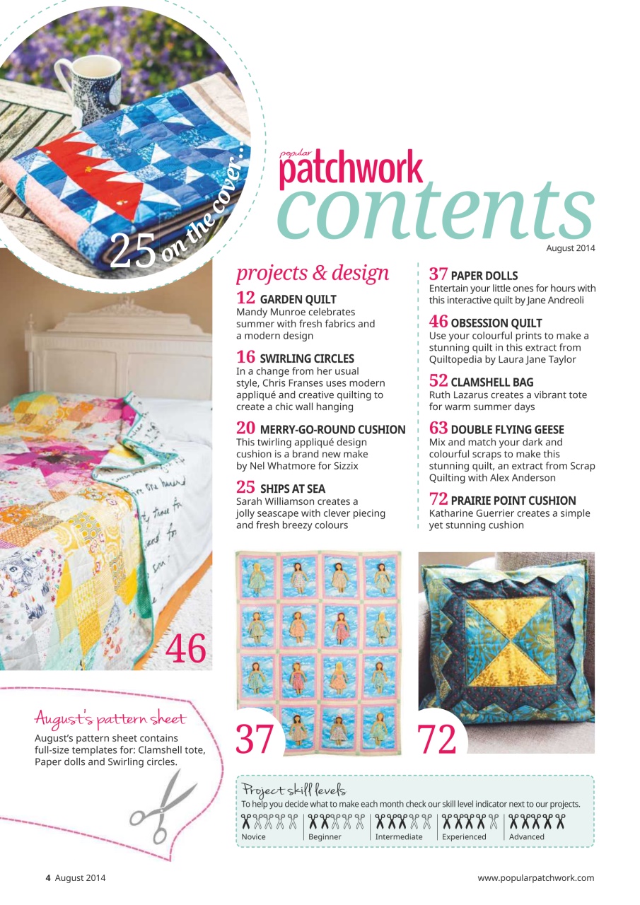 Popular Patchwork Magazine Preview Pages