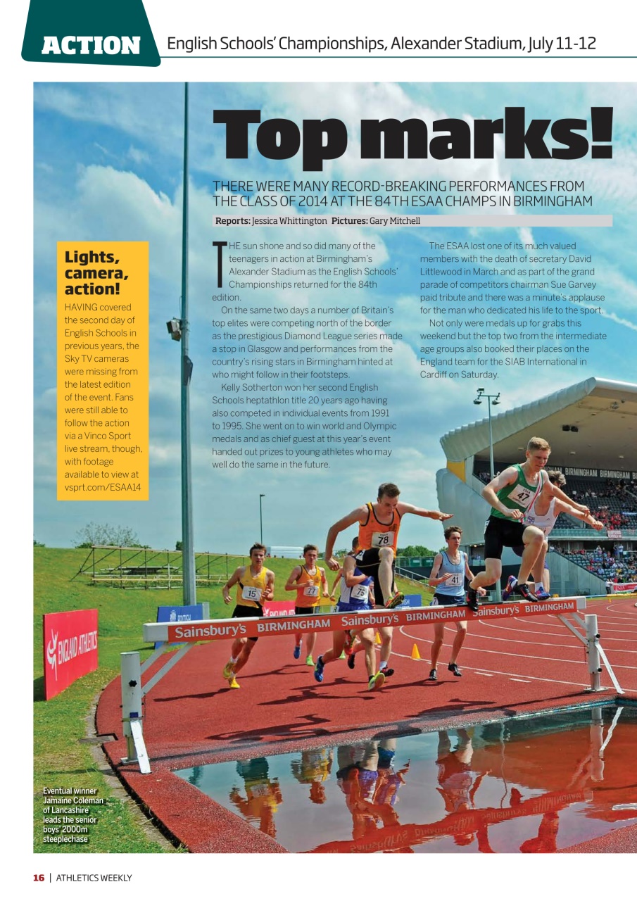 AW – Athletics Weekly Magazine Preview Pages