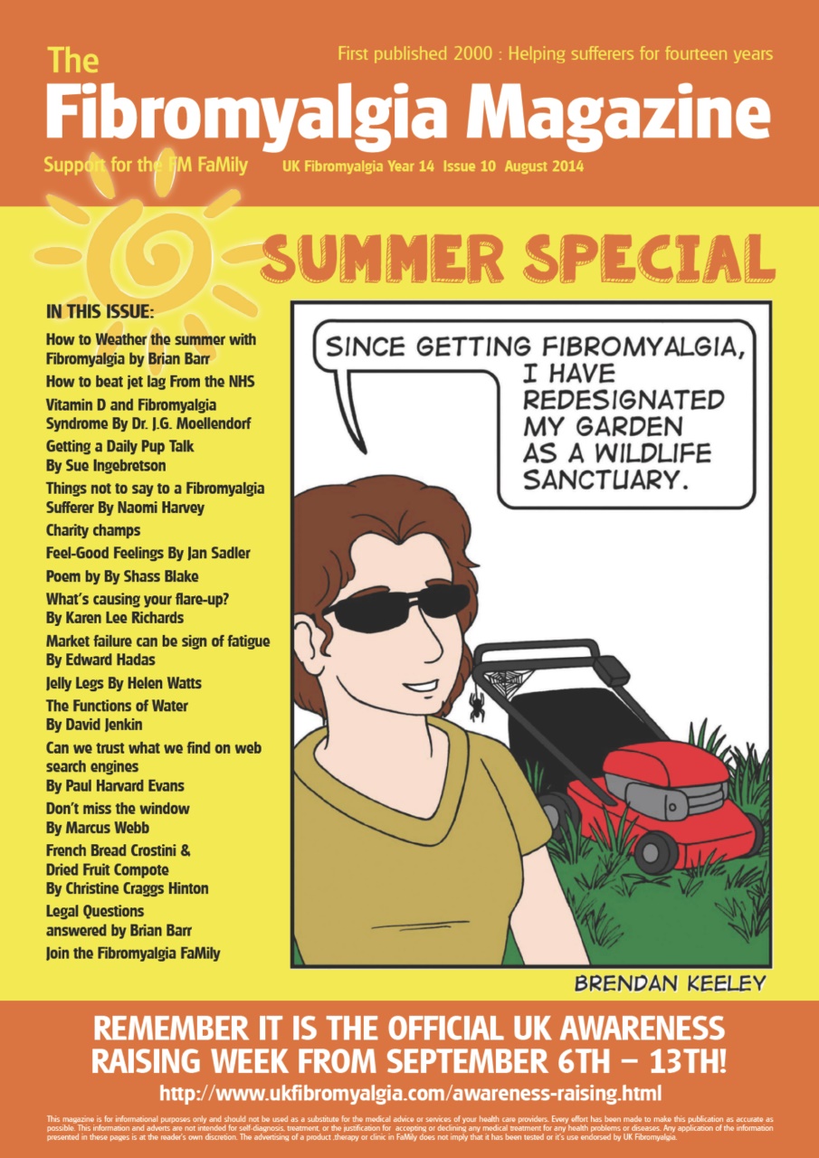 Fibromyalgia Magazine Preview Pages