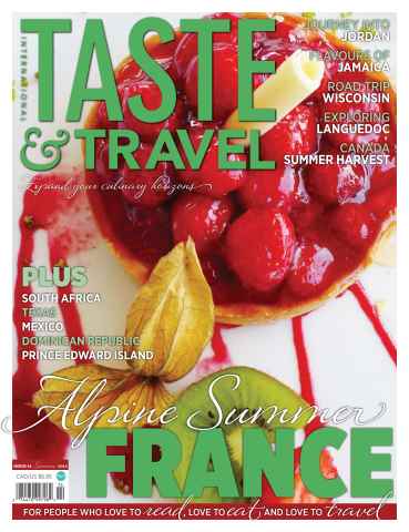 Taste & Travel International issue Summer 2014