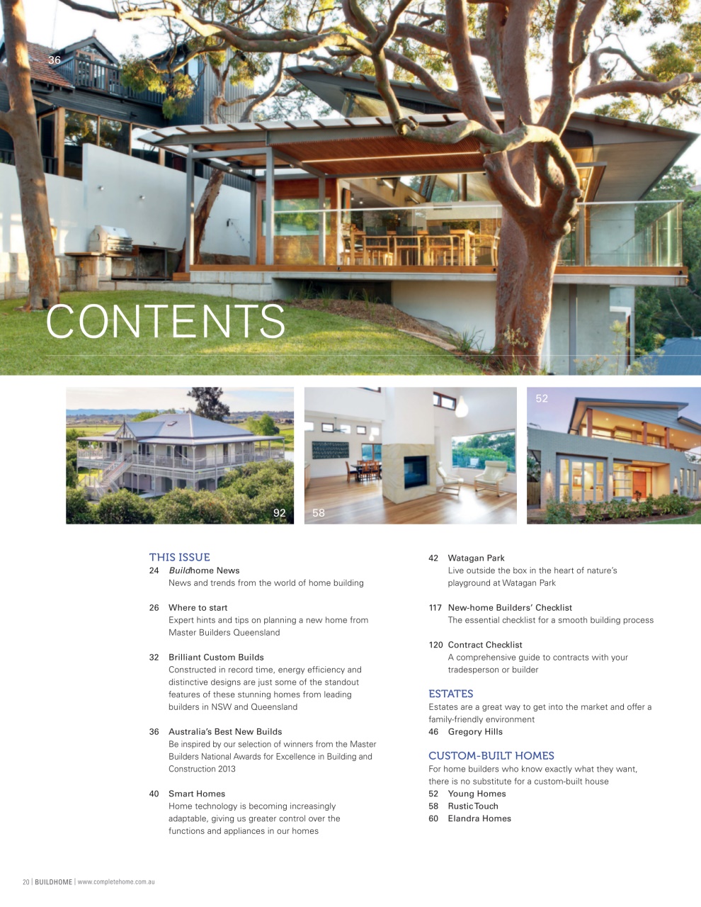 Build Home Preview Pages