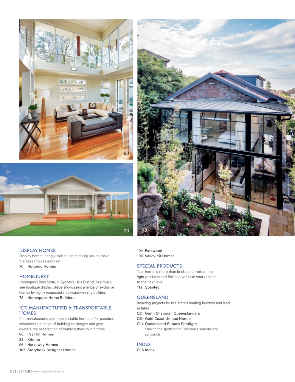 Build Home Preview Pages