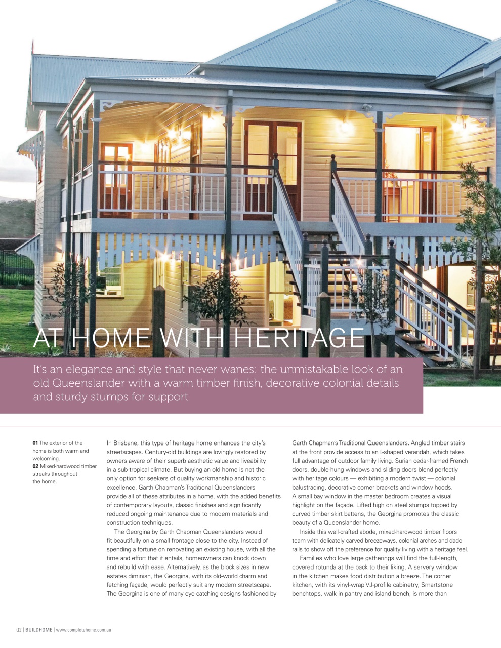 Build Home Preview Pages