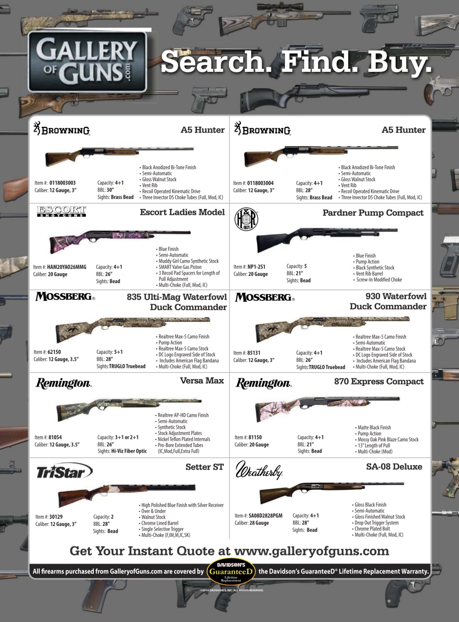Gun World Preview Pages