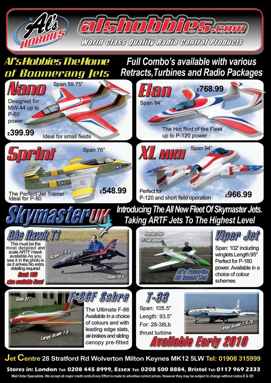 RC Turbine - Jets & Helicopter Preview Pages