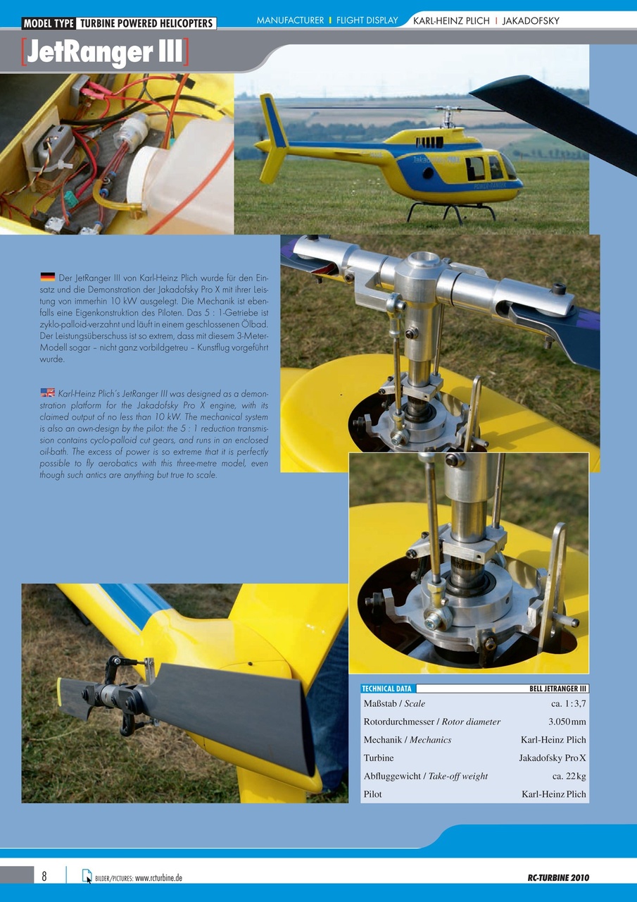 RC Turbine - Jets & Helicopter Preview Pages