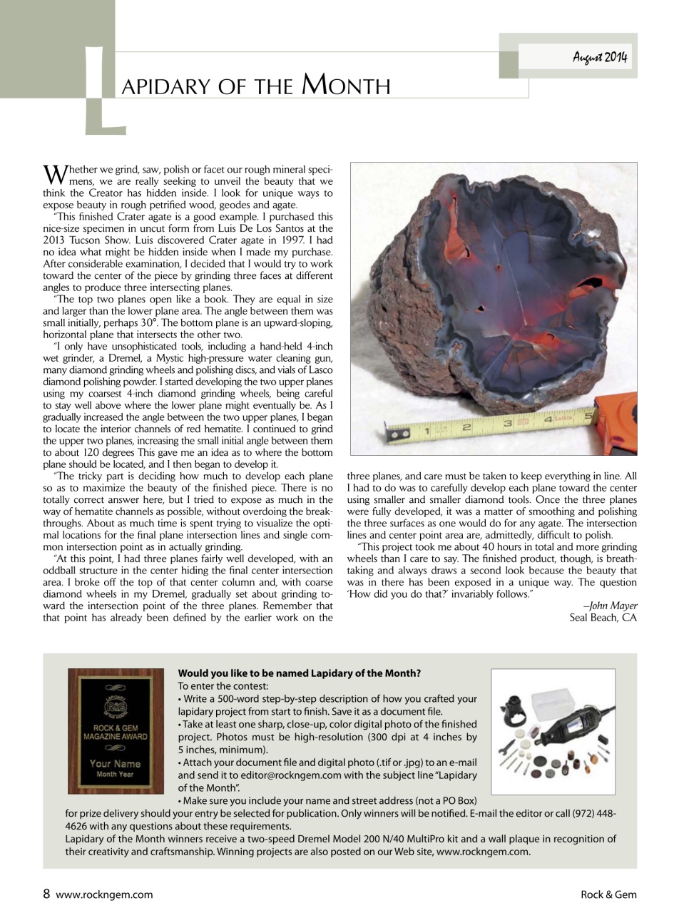 Rock&Gem Magazine Preview Pages