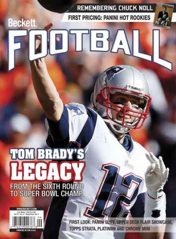 Beckett Football Magazine issue September 2014