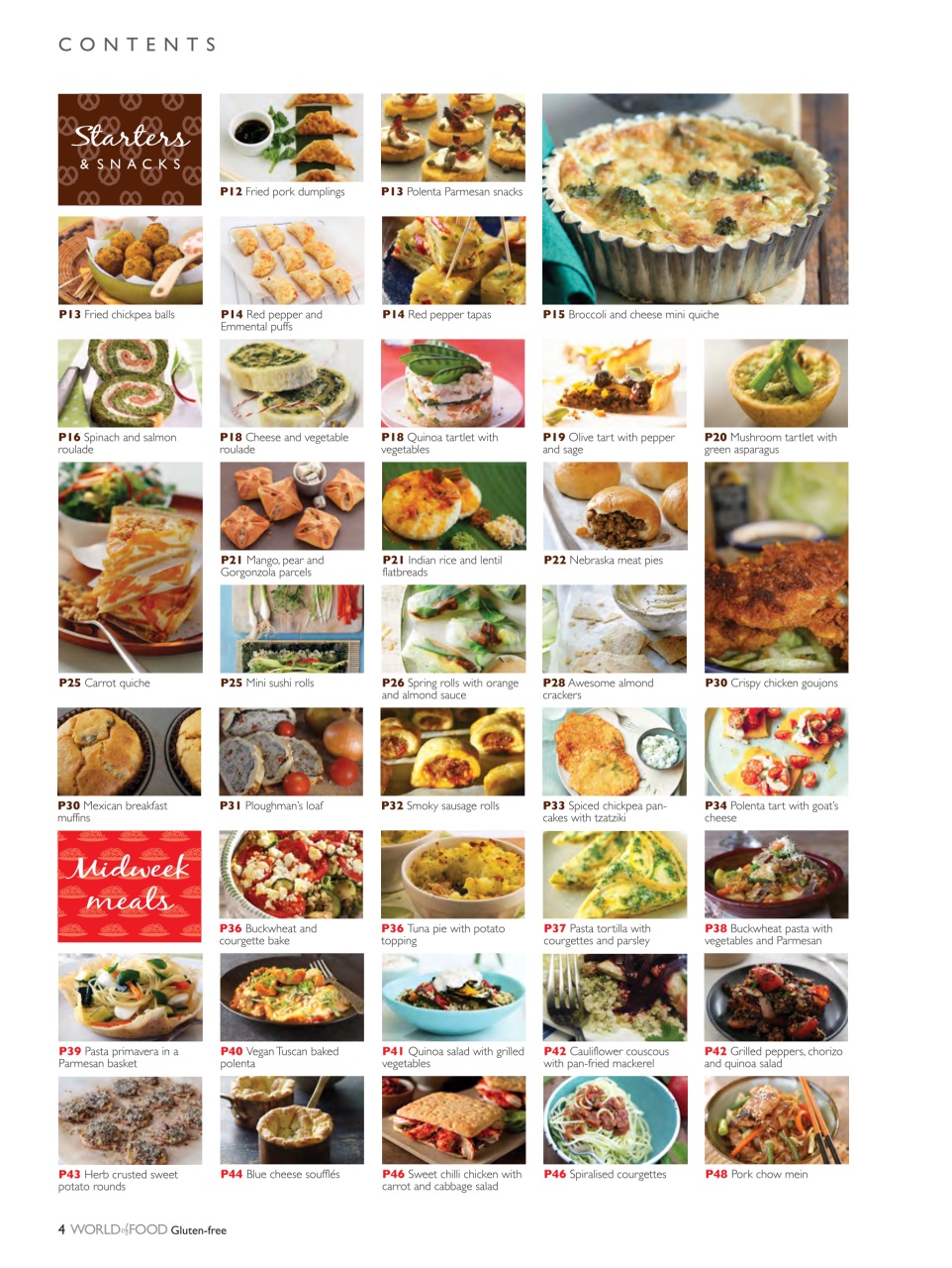 Gluten-Free Heaven Preview Pages