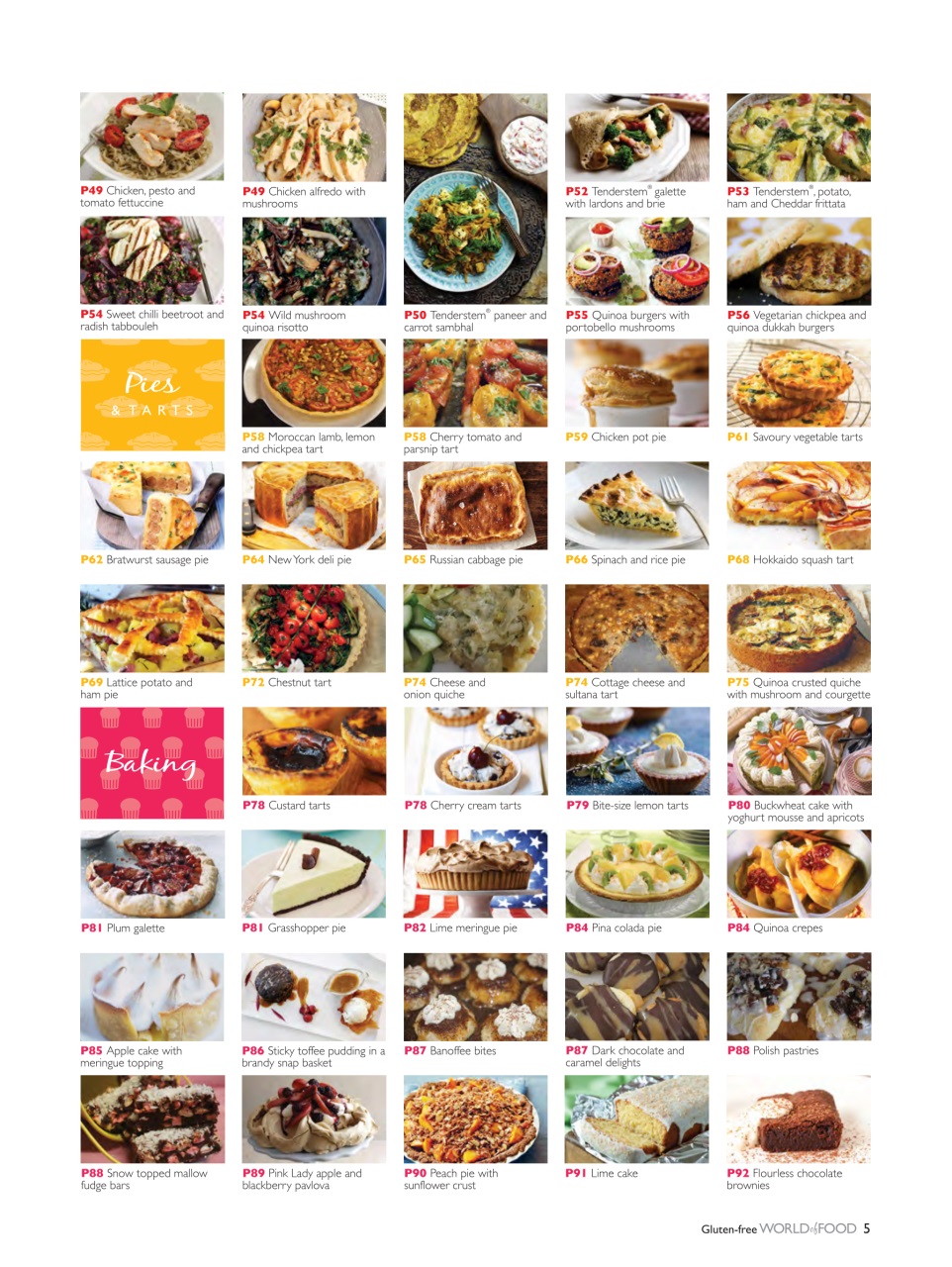 Gluten-Free Heaven Preview Pages