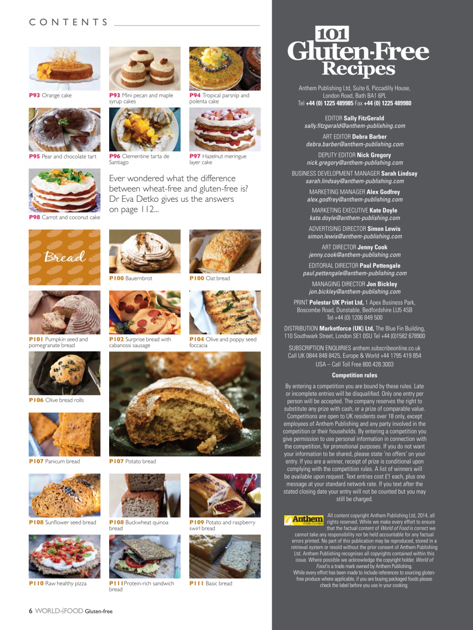 Gluten-Free Heaven Preview Pages