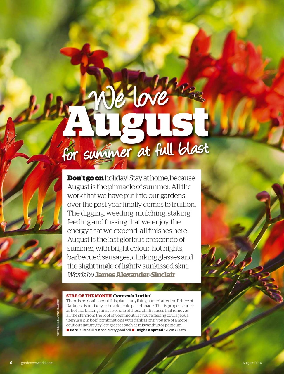 BBC Gardeners’ World Magazine Preview Pages