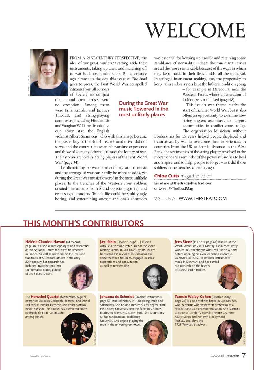 The Strad Preview Pages