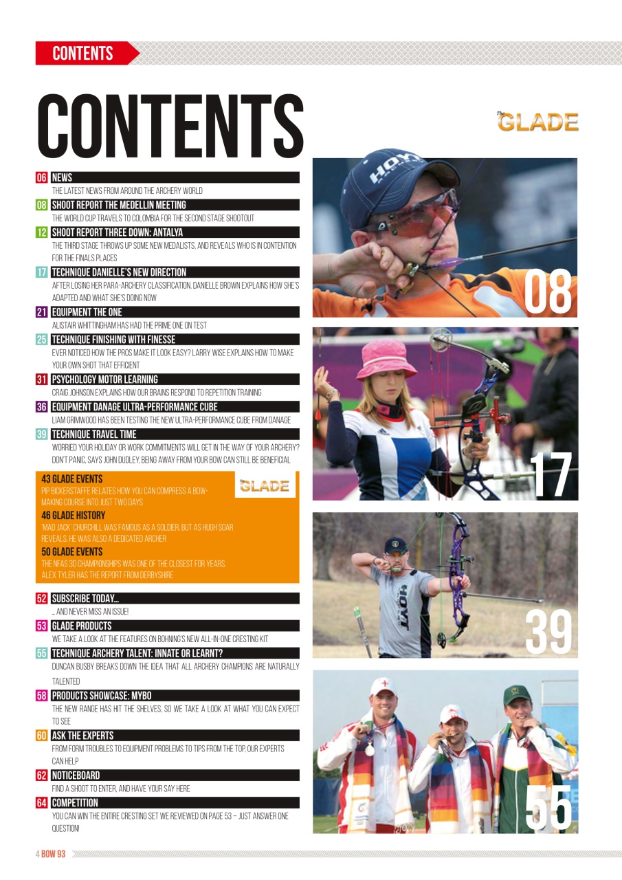 Bow International Preview Pages