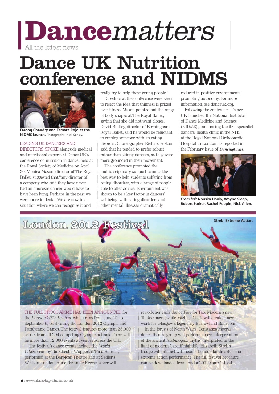 Dancing Times Preview Pages