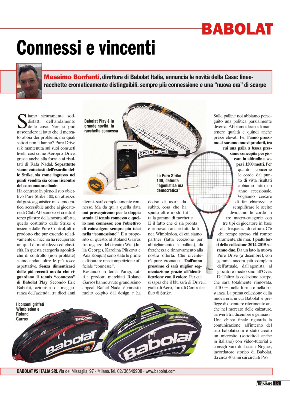 Il Tennis Italiano Preview Pages